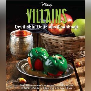 Disney Villains Hardcover Cookbook